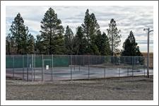 tennis courts 